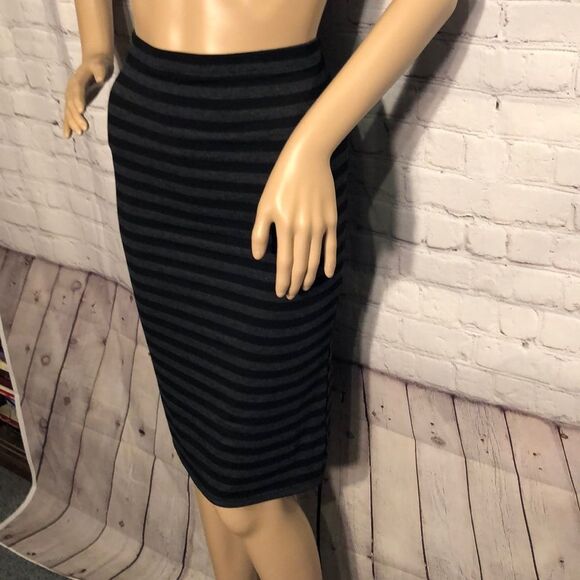 Rolla Coster Striped Knee Length Tube Pencil Skirt or Dress Juniors M Bodycon - Picture 4 of 8